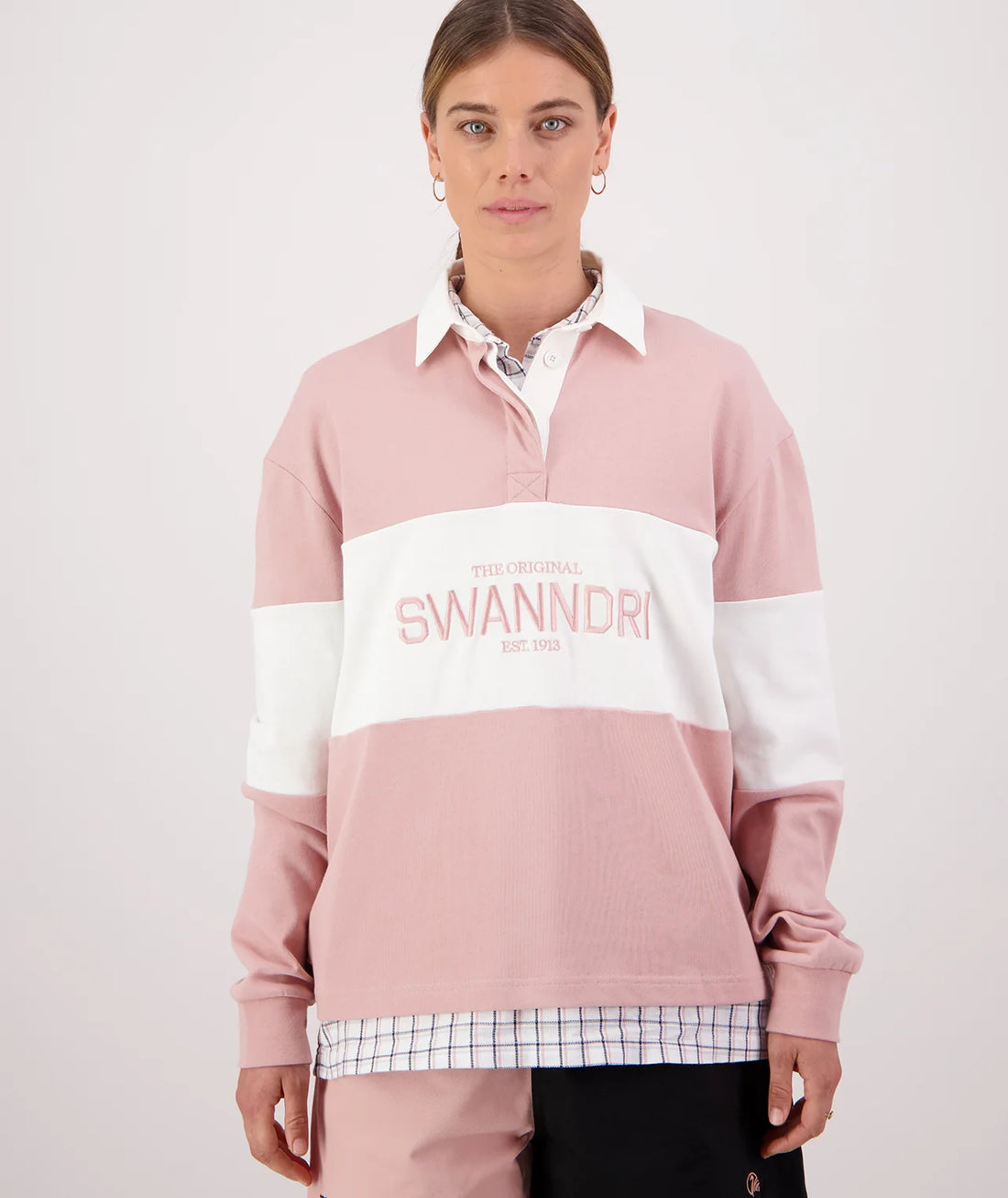 Swanndri Kimbell Womens Panelled Rugby