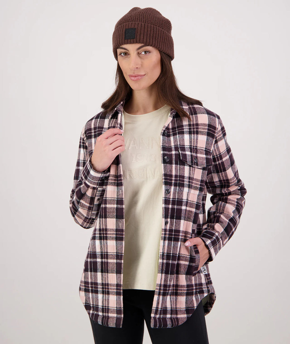 Swanndri Women's Morven Sherpa Long Sleeve Shirt