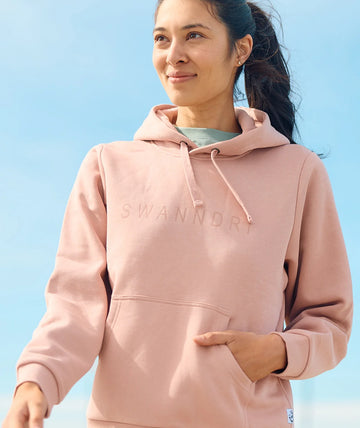 Swandri Womens Script Hoodie