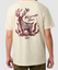 Yeti Mens Wild Vine/Natural NZ Deer Print Tee