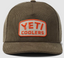 Yeti Wetlands Brown Corduroy Snapback Cap