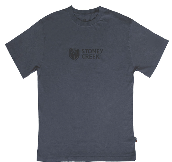 Stoney Creek Mens All Terrain Tee Dark Grey