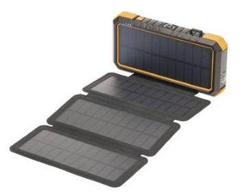 Powertech Weatherproof Solar Recharging Power Bank 20000MaH