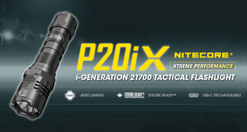 Nitecore P20iX Rechargeable Torch (4000 Lumens)