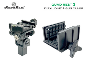 SmartRest Flexi Joint + Gun Clamp For Quad Rest 3