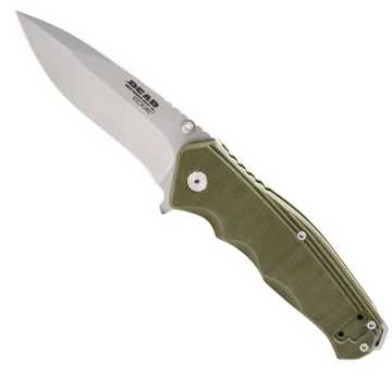 Bear Edge OD Green Sideliner Lock Knife