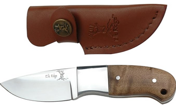 Elk Ridge Burlwood Fixed Blade Knife