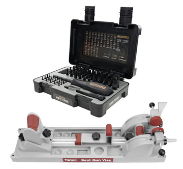 Tipton best Gun Vice + Screwdriver Set 65Pce Bundle & Save