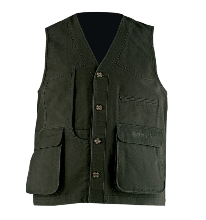 Beretta Greenstone Shooting Vest Dark Green
