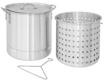 Campfire Aluminium Stockpot and Basket 30L