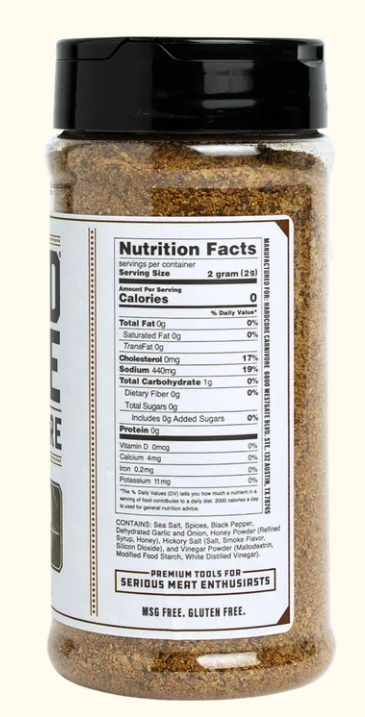 Hardcore Carnivore Game And Lamb Seasoning
