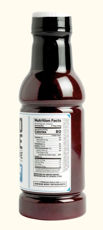 Hardcore Carnivore Saucesome BBQ Sauce