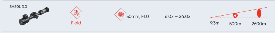 HIKMICRO STELLAR 3.0 SH50L LRF