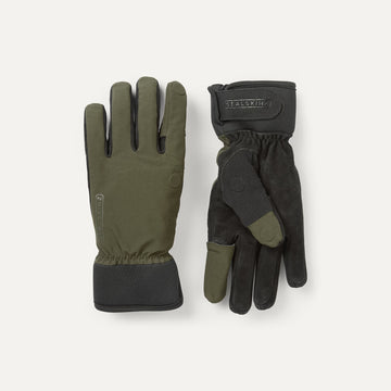 Sealskinz Stanford Waterproof All Weather Sporting Gloves Olive Green/Black