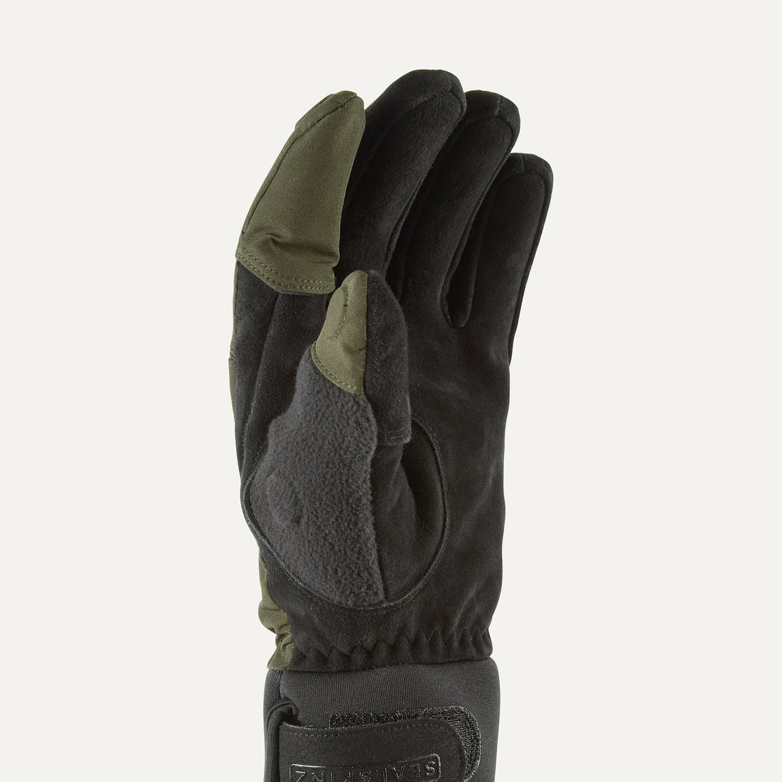 Sealskinz Stanford Waterproof All Weather Sporting Gloves Olive Green/Black