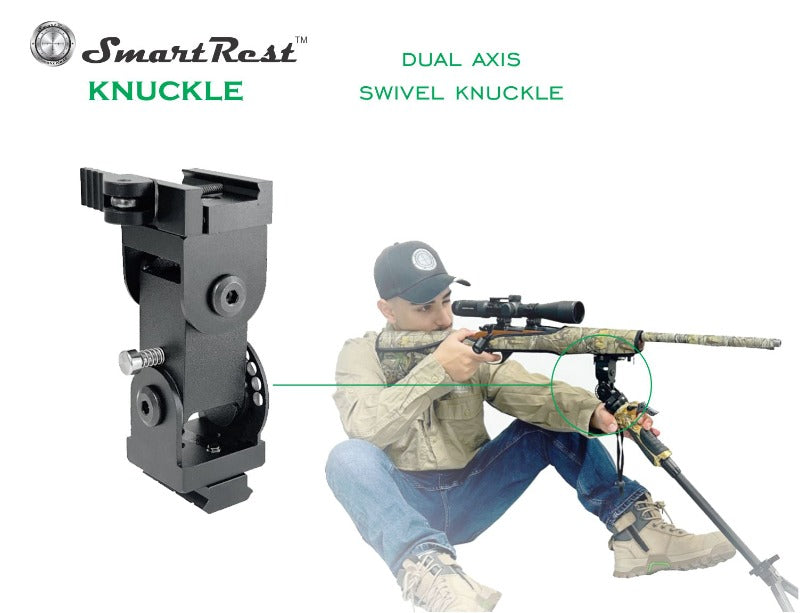 SmartRest bipod II & knuckle