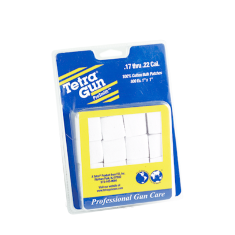 Tetra ProSmith Cleaning Patches | .17-.22 Cal. (800pk)