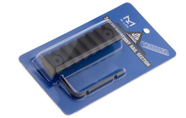 UTG PRO 7-SLOT M-LOK PICATINNY RAIL SECTION MATTE BLACK