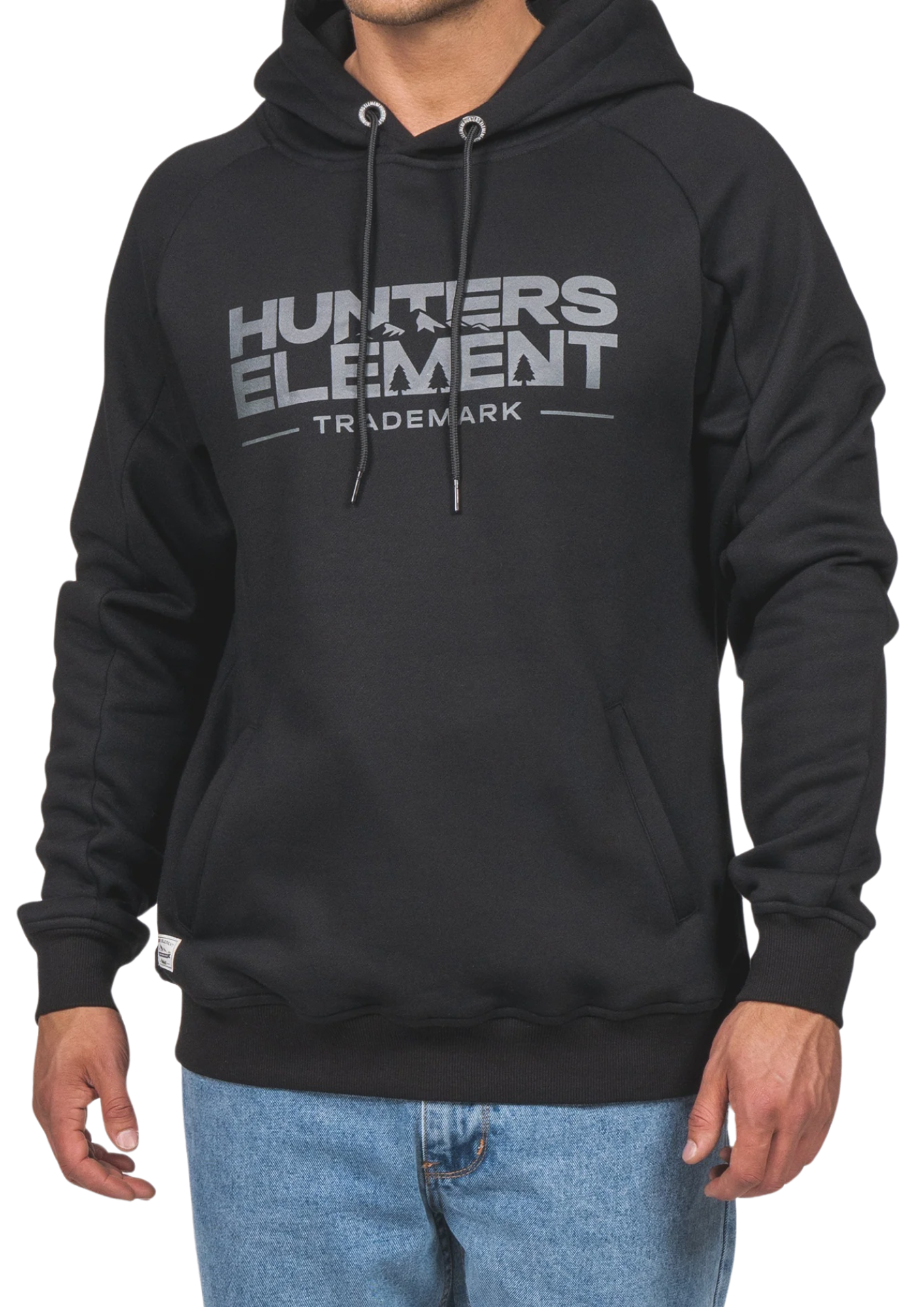 Hunters Element Icon Hoodie Black