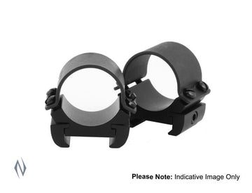 WEAVER RINGS SURE GRIP ADJ 1" MED MATTE