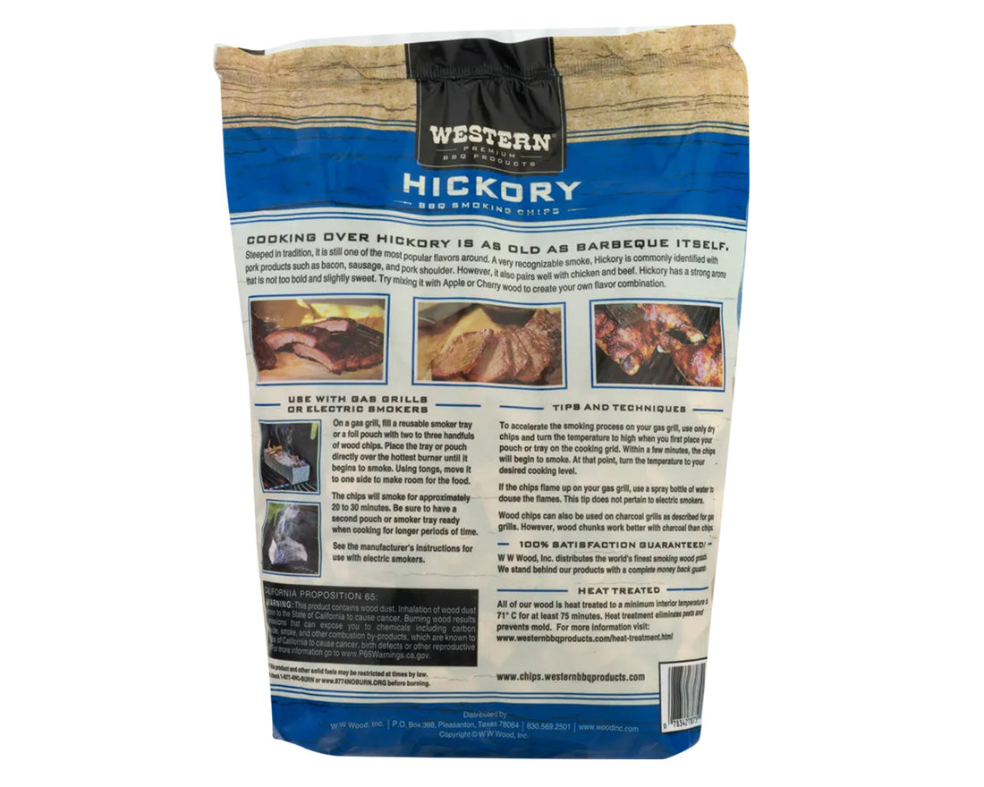 Hickory Wood Chips (750g)
