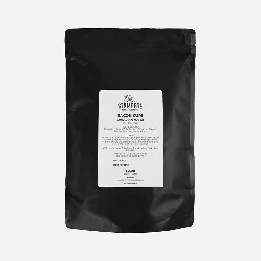 Stampede Maple Bacon Cure *Nitride Free*  1.34kg