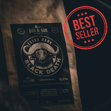 Dog & Gun Black Death Extra Dark Roast 25pk Drip Filters