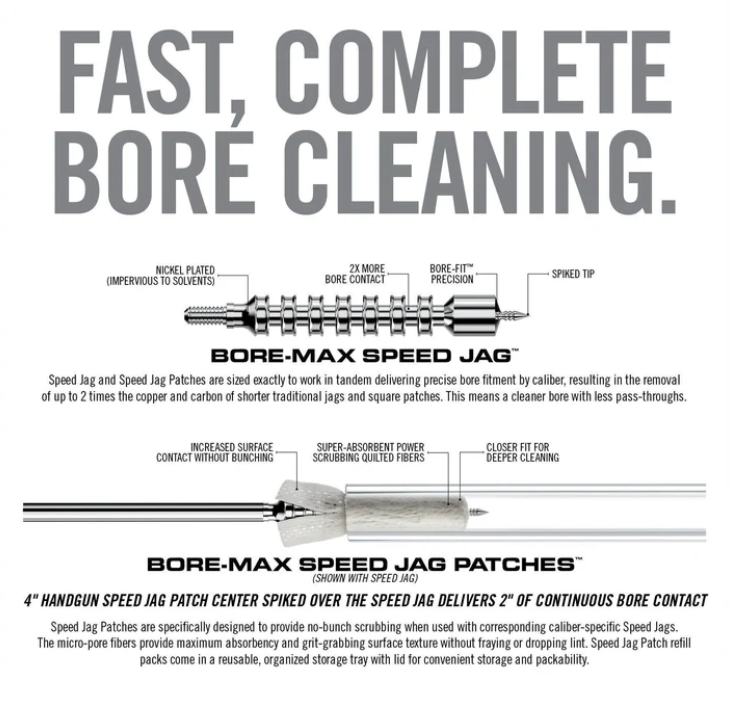 Real Avid Bore-Max Speed Jag & Patches