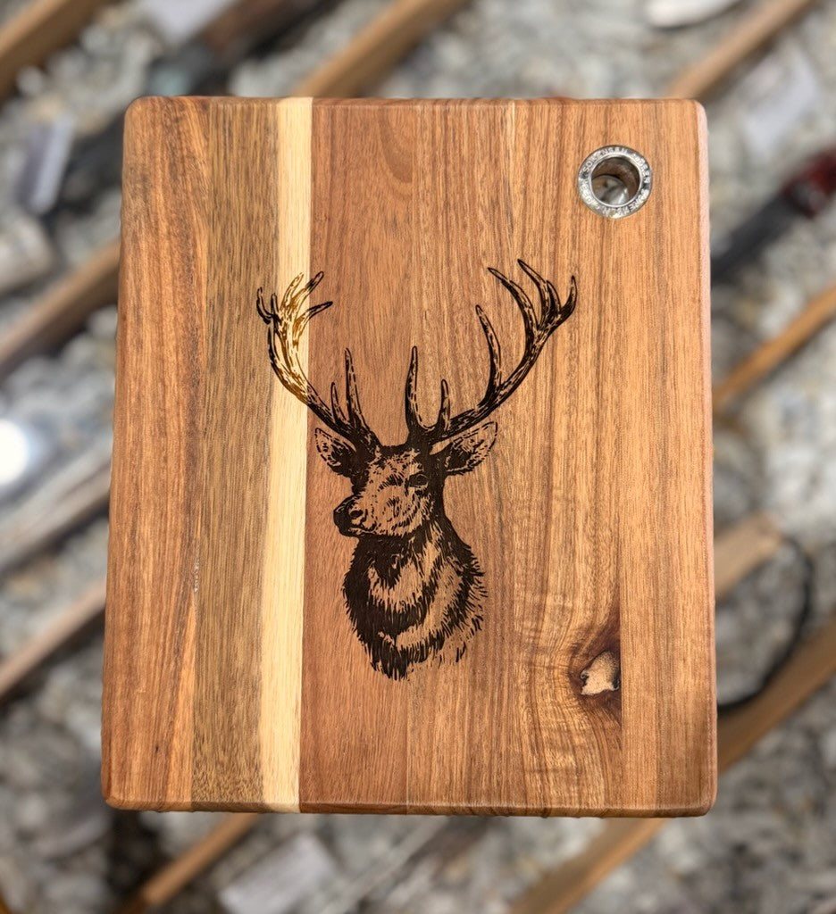 Chopping Board Etched Small