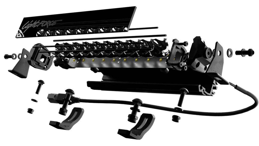 Lightforce Viper 20 Inch Amber Single Row LED Light Bar