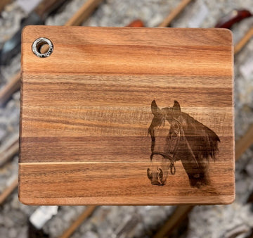 Chopping Board Etched Medium