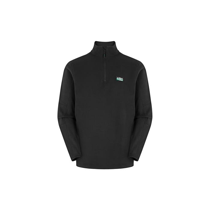 Ridgeline Mens Narvik Fleece Top Black