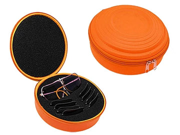 DE.LA.RO - Round Clay Target Glasses Case
