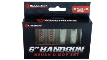 Kleenbore 38/357/9MM 6-Piece Brush/Mop