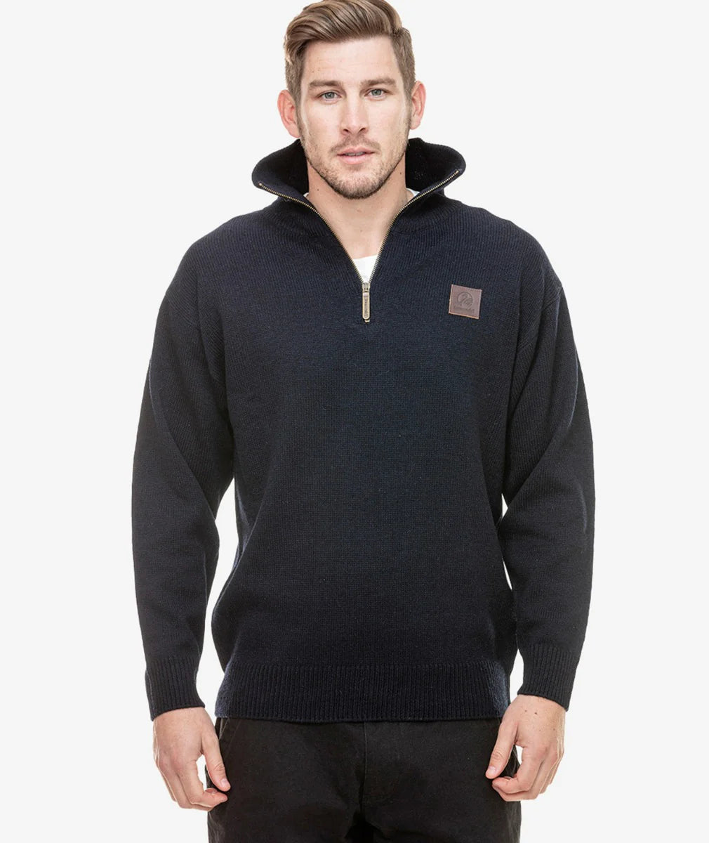 Swanndri Mariner Zip neck sweater