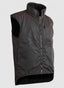 Styx Mill Oilskin Brown Fur Lined Vest