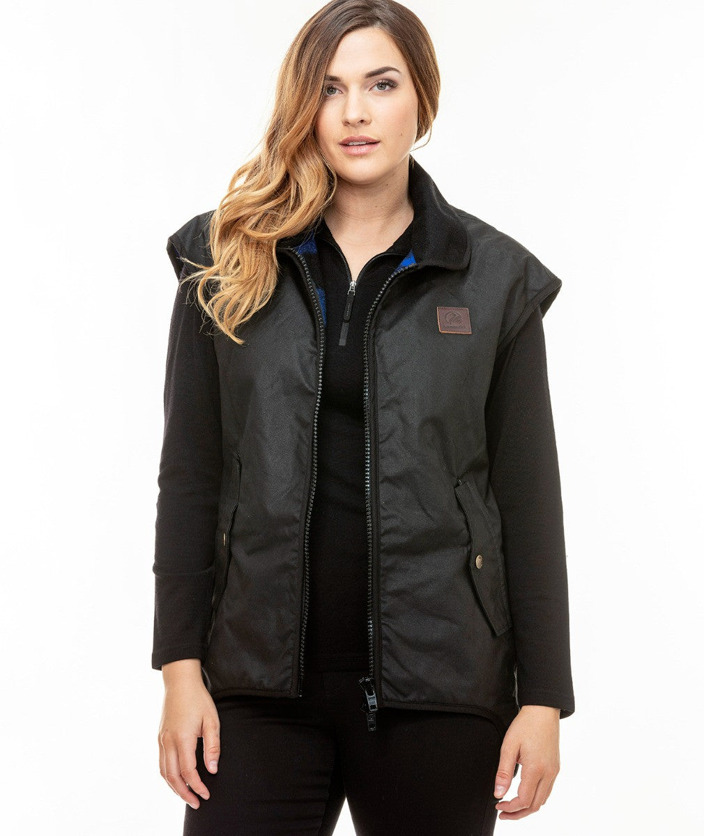 Swanndri Womens Foxton Oilskin Vest
