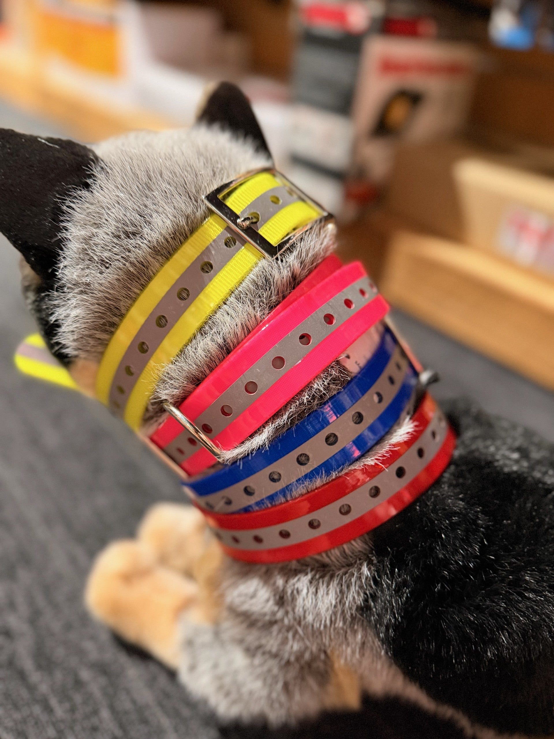TPU Dog Collar 30mm Reflective – Sports Hut