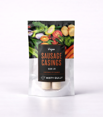 Misty Gully Vegan Sausage Casings (Size 23)
