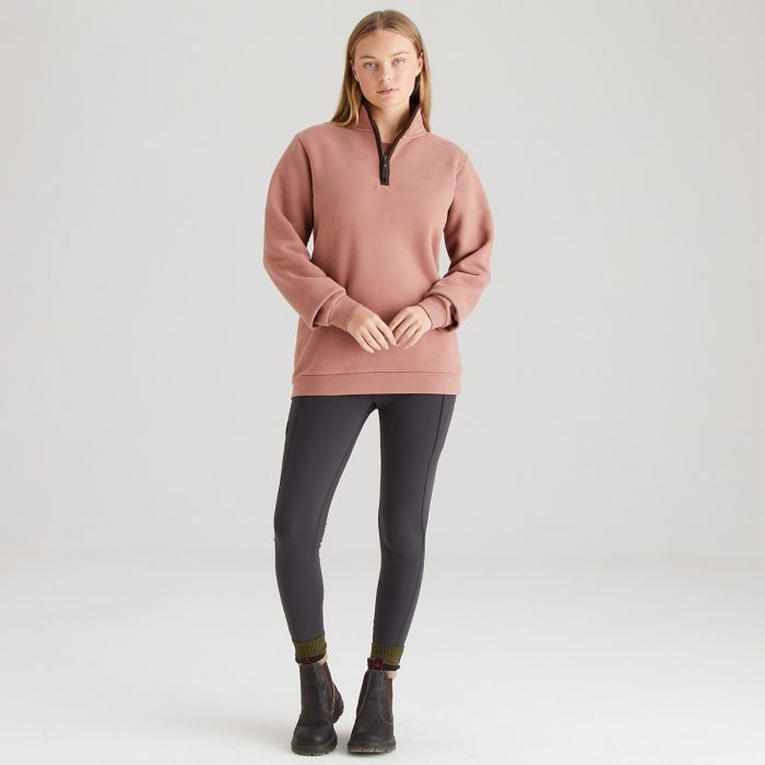 Ridgeline Womens Brancaster 1/4 Zip Top