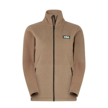 Ridgeline Womens Faroe Fleece Jacket Light Bark