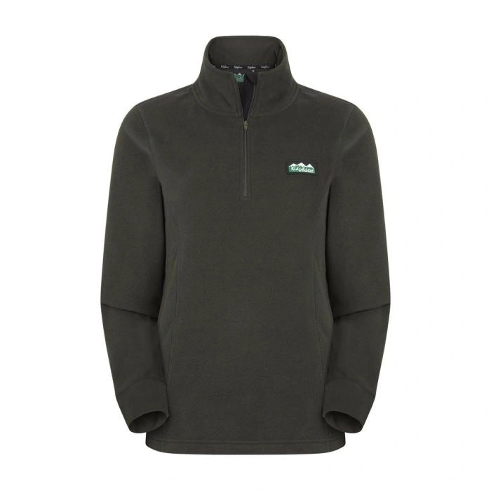 Ridgeline Womens Narvik Fleece Top Deep Forest