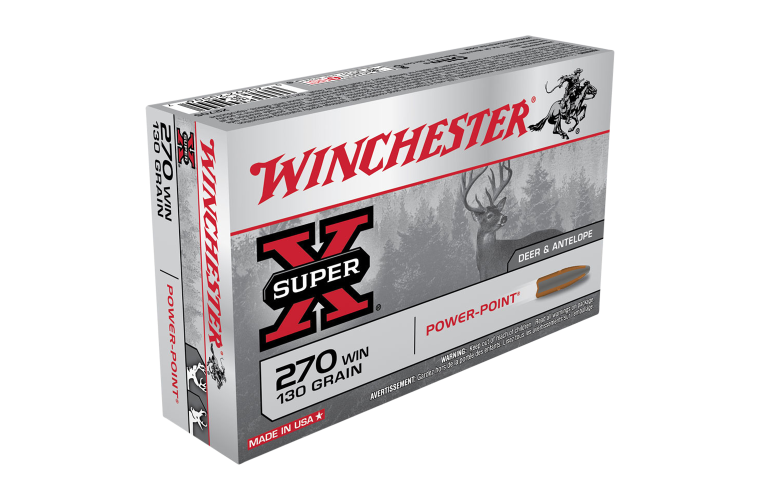 Winchester Super X 270WIN 130gr Power Point (20pk)