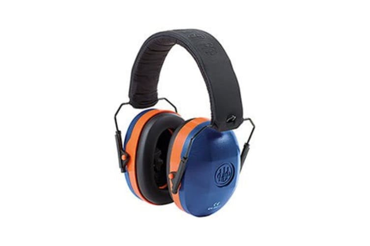 Beretta GridShell Earmuff | Blue & Orange
