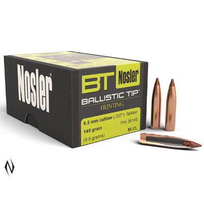 Nosler 6.5mm 140gr Ballistic Tip Projectiles (50pk)