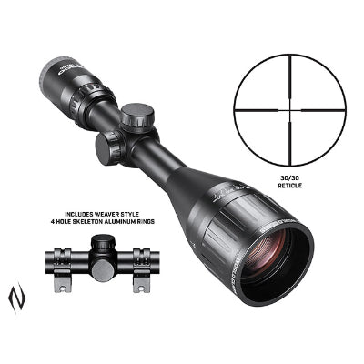 Tasco World Class 3-9x50 30/30 Scope (+ rings)