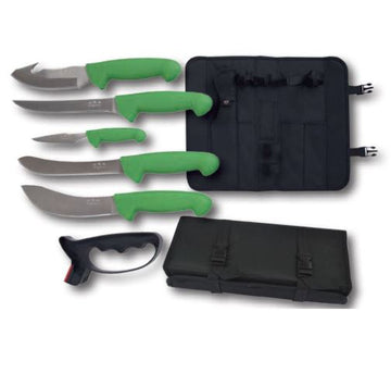 Ridgeline 5 Piece Knife Roll (Hunters Set)