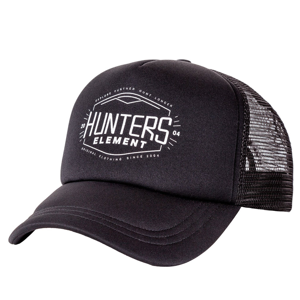 Hunters Element Flash Trucker Cap (Metal Black)
