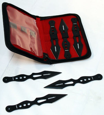 Defender Xtreme Throwing Knives with Case (Set of 6) | 5339