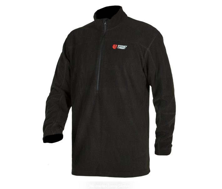 Stoney Creek Mens Microplus Top Black